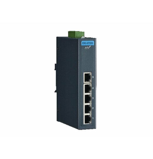 EKI-2725FI Unmanaged Industrie Ethernet Switch