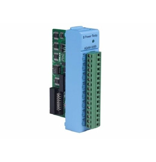 ADAM-5069: 8-Kanal Relais-Ausgangsmodul mit LED Anzeige