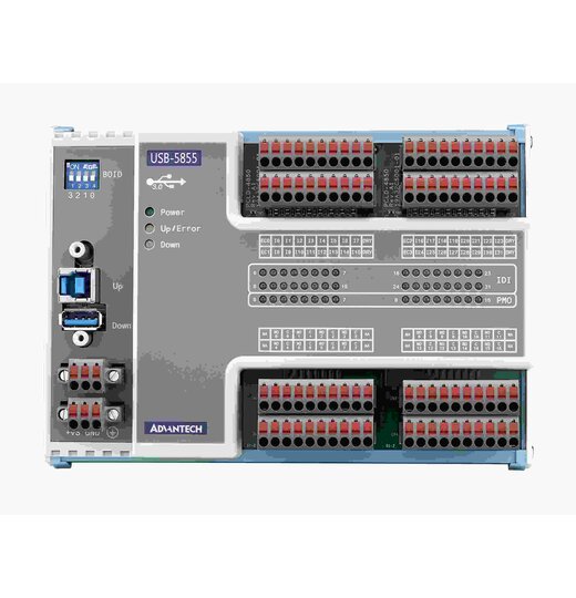 USB-5855: Industrieller Schnittstellenkonverter Digital In / Relais Out auf USB 3.0