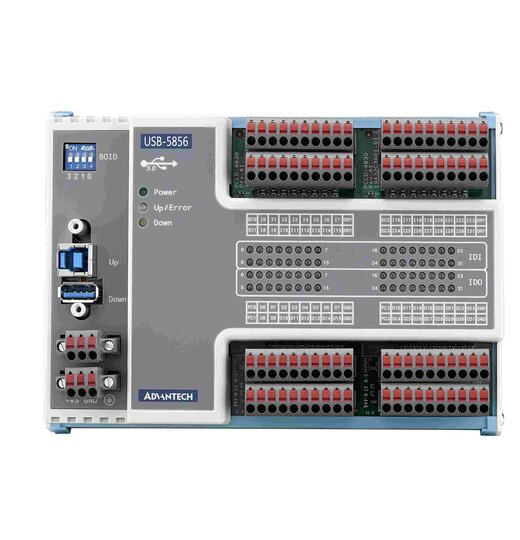 USB-5856: Industrieller Schnittstellenkonverter Digital I/O auf USB 3.0