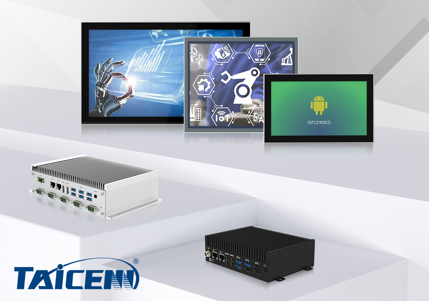 TAICENNS Produktportfolio auf der embedded world 2024. 